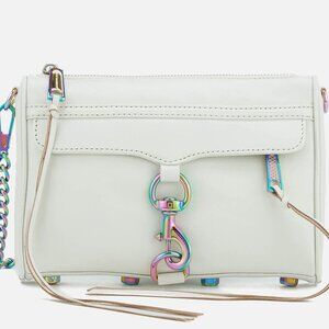 Rebecca Minkoff Women's Mini Mac Cross Body Bag - Bianco